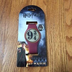 Harry Potter Thin Silicone LED Watch NWT NEW